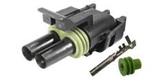 CONECTOR 2 VIAS ELETROVENTILADOR/LUZ RE