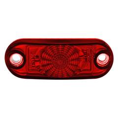 LANTERNA LED DELIMITADORA VERM C/FIO 