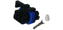 KIT CHICOTE REPARO 6 VIAS FEMEA