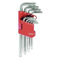 JOGO DE CHAVE TORX T10 A T50 09 PCS L