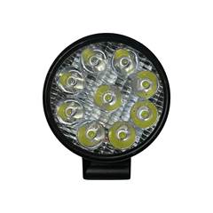 FAROL LED 12/24 REDONDO MINI 85MM 27W