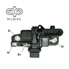 REG VOLT PRESTOLITE 24V SCANIA 150A