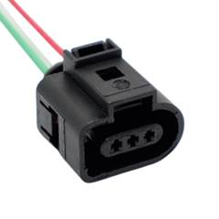 CONECTOR 3 VIAS SENSOR ROT/ELETROV VW