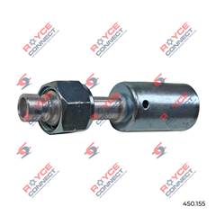 CONECTOR RADIAL RETO FEMEA 6MM S/CLIP