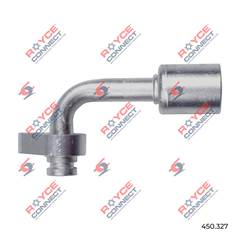 CONECTOR RADIAL 90º 10MM ENGATE COMPRESS