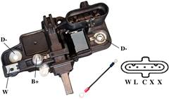 REG VOLT 28V SCANIA K440