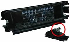 LANTERNA PLACA CLIO/LOGAN/SANDERO