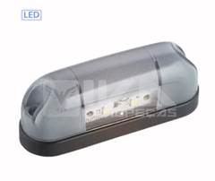 LANTERNA  PLACA LED CINZA MODELO GF0.208