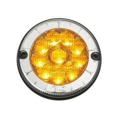 LANTERNA TRAS LED 125MM SETA CR/AMAR 24V