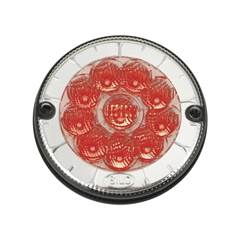 LANTERNA TRAS LED 125MM POS/FRE CR/VM 24