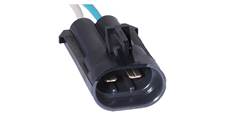 CONECTOR 2VIAS MACHO FIO 2,5MM