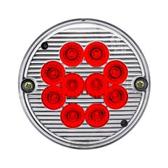 LANTERNA LED 24V TRAS C/10  125MM CR/VM