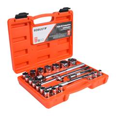 JOGO SOQUETE 1/2 ESTRIADO 8 A 32 22PCS