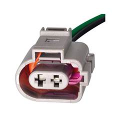 CONECTOR 2 VIAS SENSOR VW CINZA 