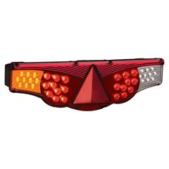 LANTERNA TRASEIRA C/LED 12V FIXAÇÃO SUP.
