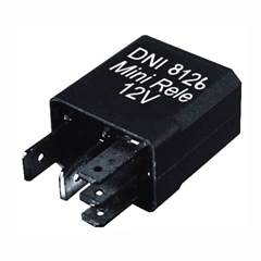 RELE AUX MINI 5T 30A 12V REVERSOR C/DIOD