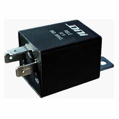 RELE DE PISCA ELETRONICO 3P 12V C/SUPORT