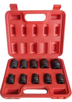 JOGO SOQUETE IMPAC SEXT. LONGO 10 A 24MM